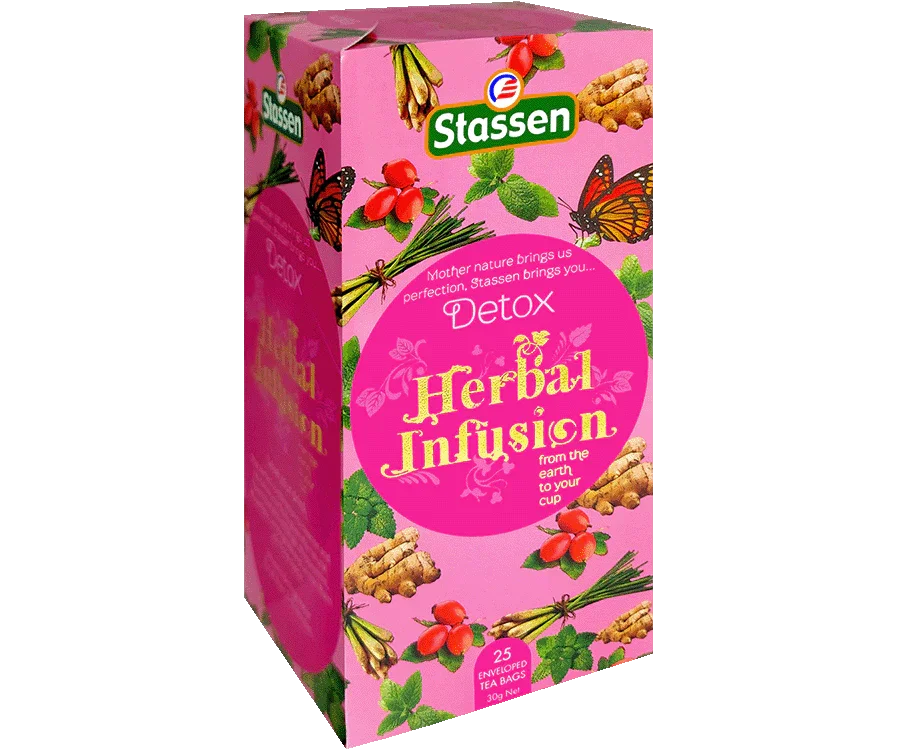 Stassen Detox tējas maisījums 25 tējas maisiņi Ieteicams līdz: 04/2026