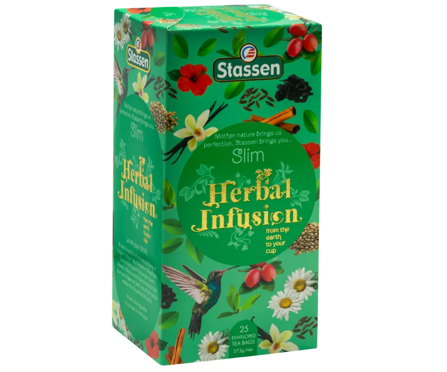 Stassen Slim tējas maisījums 25 tējas maisiņi Ieteicams līdz: 04/2026