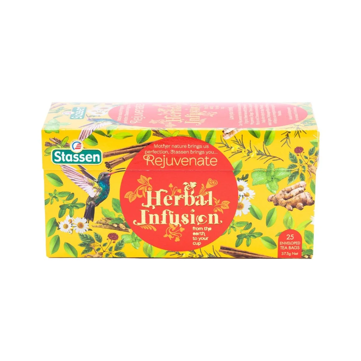 Stassen Rejuvenate tējas maisījums 25 tējas maisiņi Ieteicams līdz: 04/2026