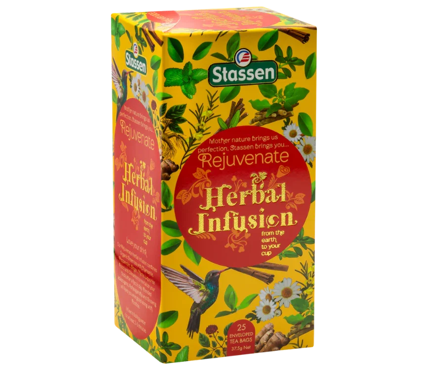 Stassen Rejuvenate tējas maisījums 25 tējas maisiņi Ieteicams līdz: 04/2026