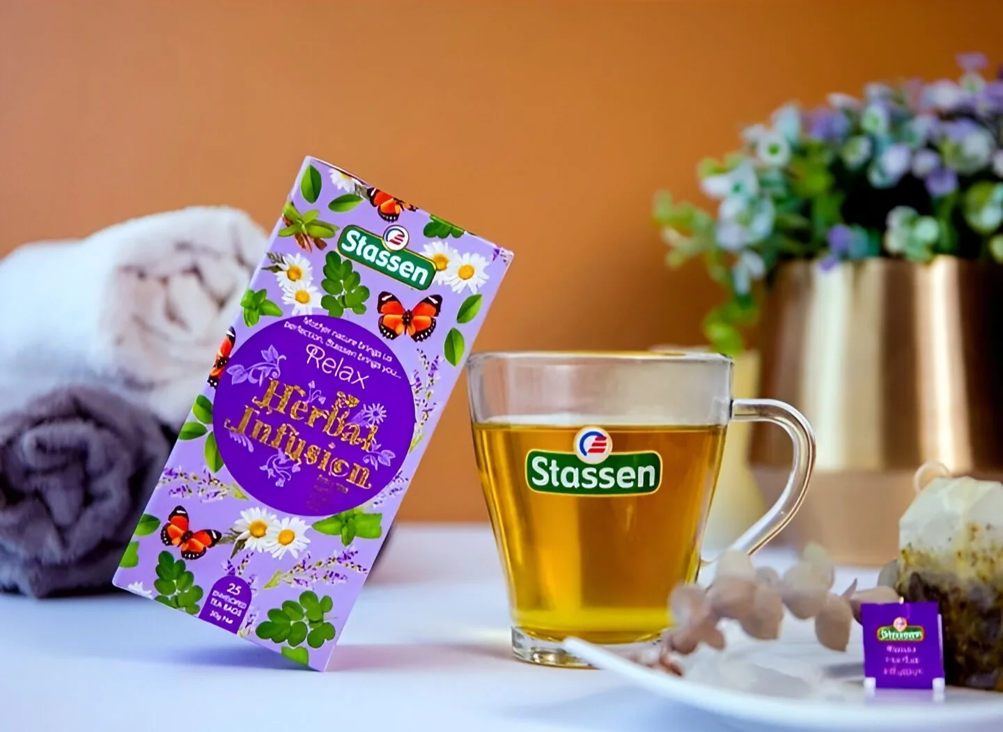 Stassen Relax tējas maisījums 25 tējas maisiņi Ieteicams līdz: 04/2026