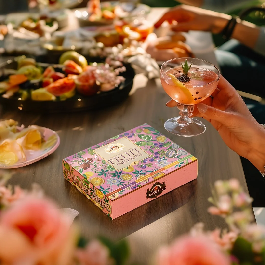 Augļu tējas asorti Dāvanu iepakojumā 60 paciņas, 120g Basilur Fruit Infusions Vol II (kartona iepak.)
