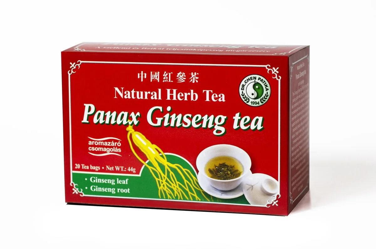 Чай "Panax Ginseng" (красный женьшень) 44г (2,2г х 20)
