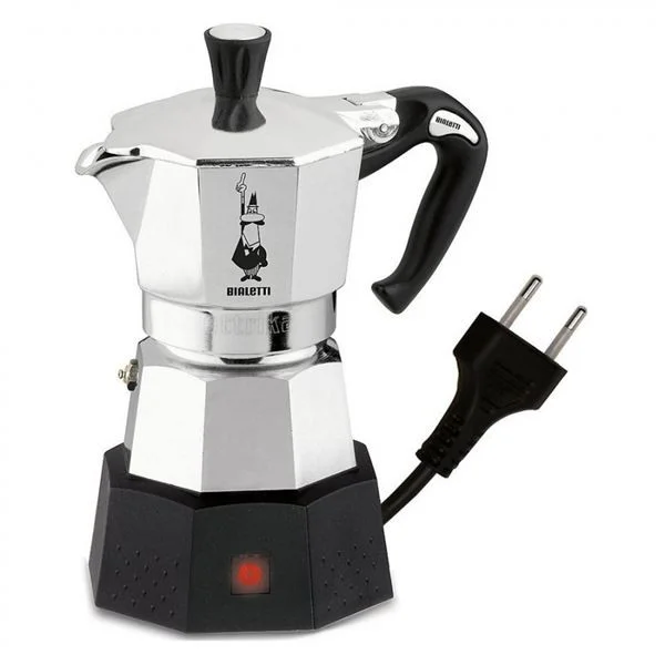 Bialetti Moka Elettrika Standard 2 чашки 100мл гейзерная кофеварка электроческая
