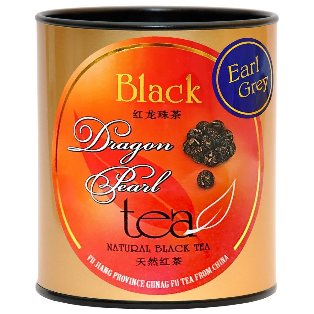 Эксклюзивный китайский черный чай "Жемчужина дракона" с бергамотом, 125 г