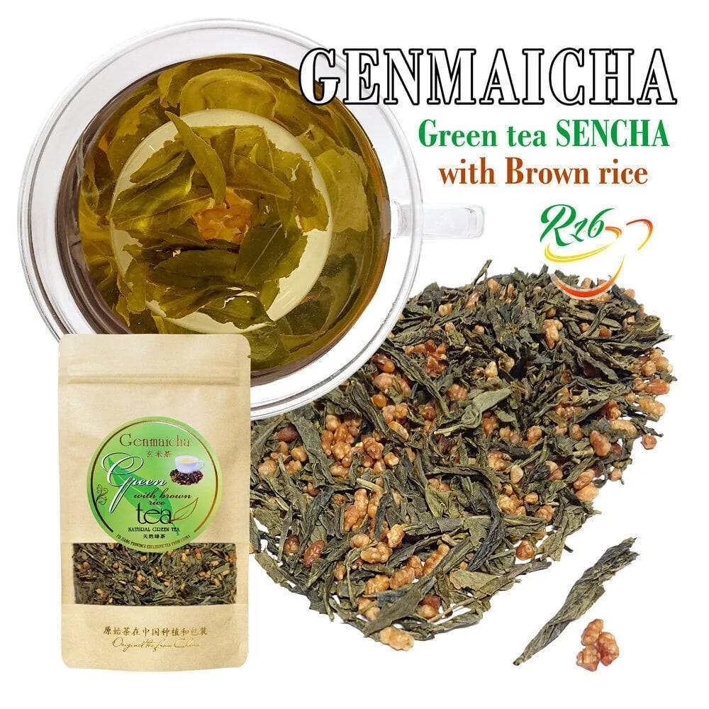 GF - GENMAICHA Zaļā tēja ar grauzdētiem rīsiem 100g