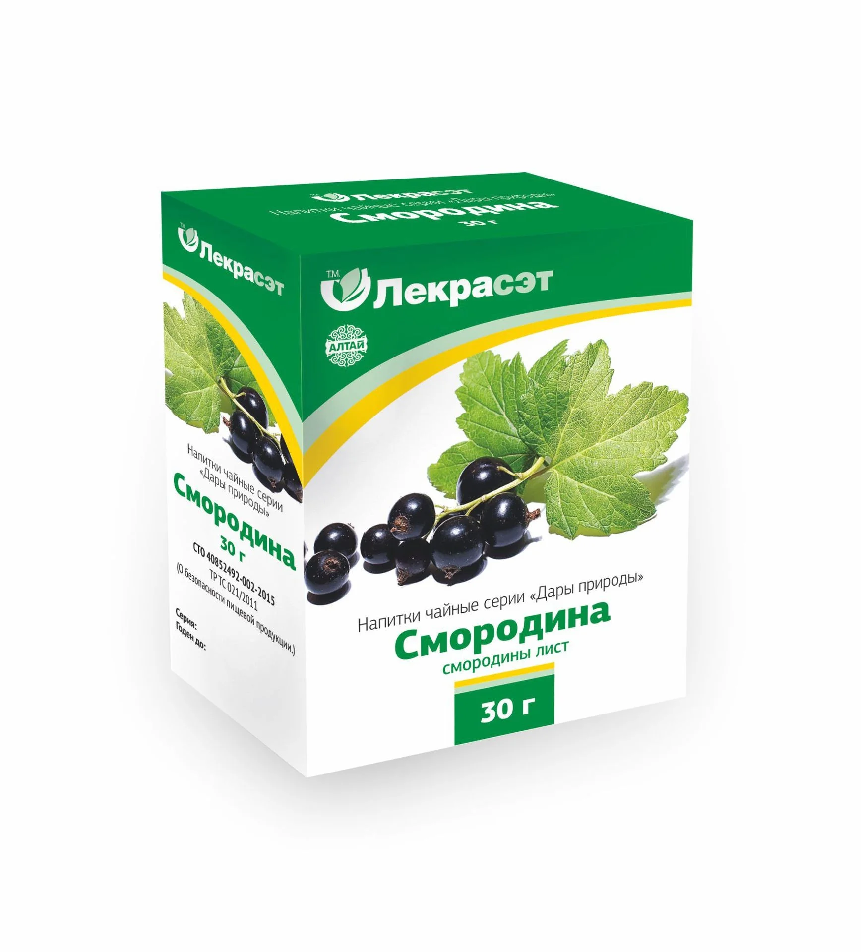 Смородины лист 30г Lekraset