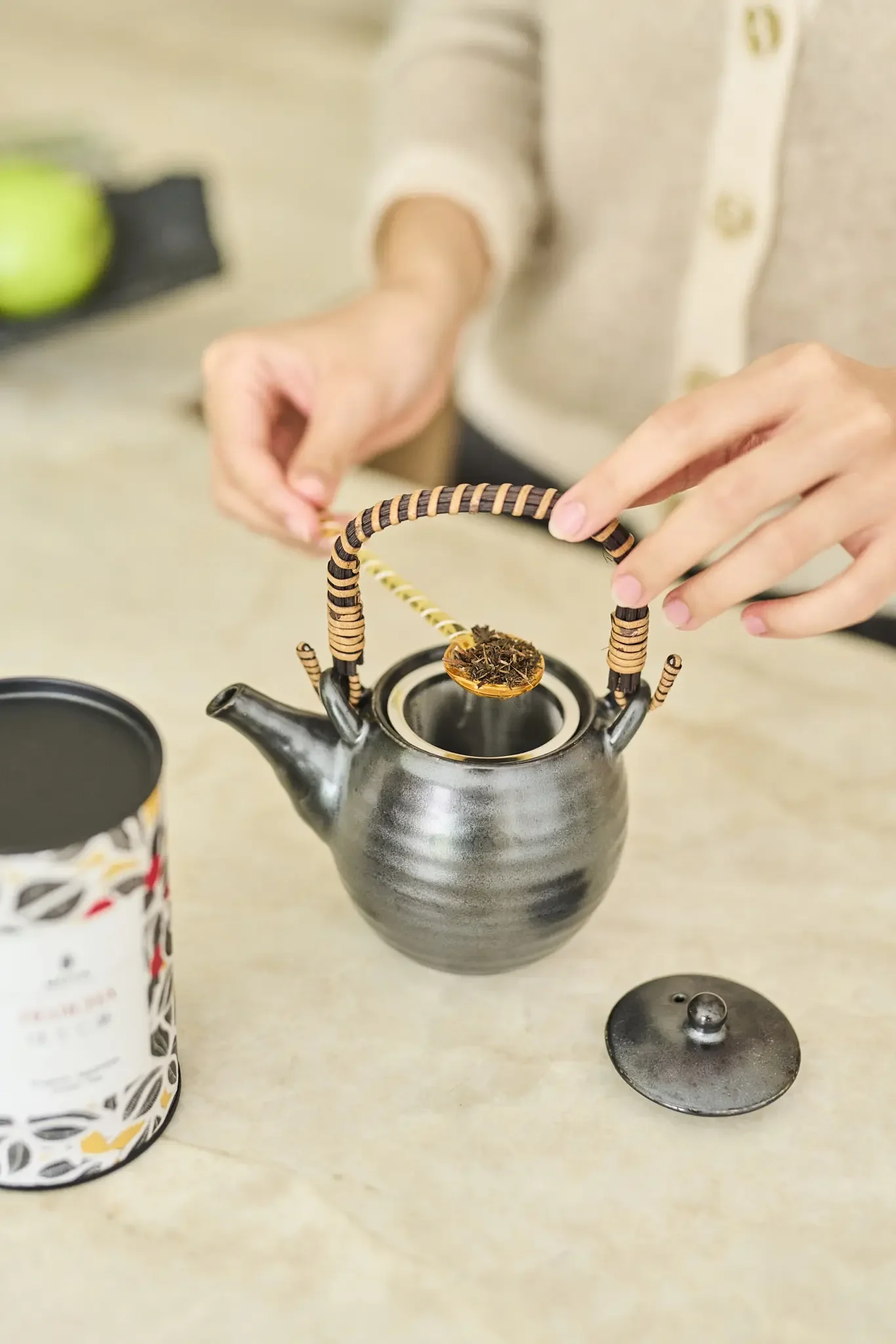 Японский листовой зеленый чай ходзича Moya Hojicha 60 г