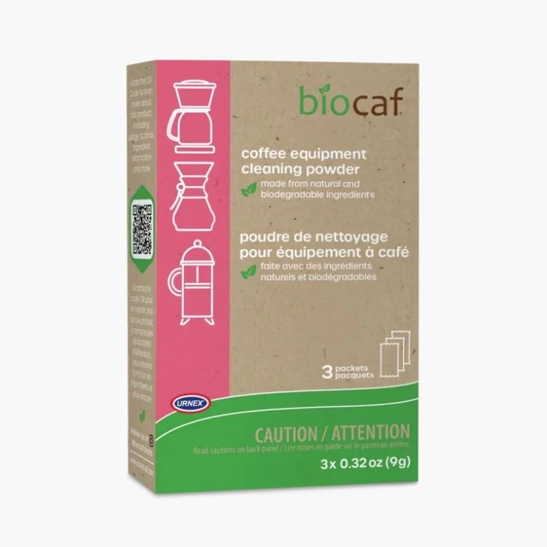 Чистящий порошок для кофемашин BioCaf 3x9 г