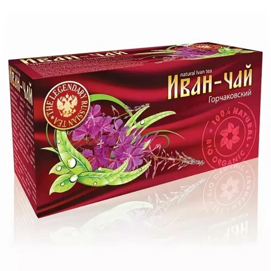 Ivan-tēja "Gorčakovskis" granulēta fermentēta 20 maisiņi pa 1,5g