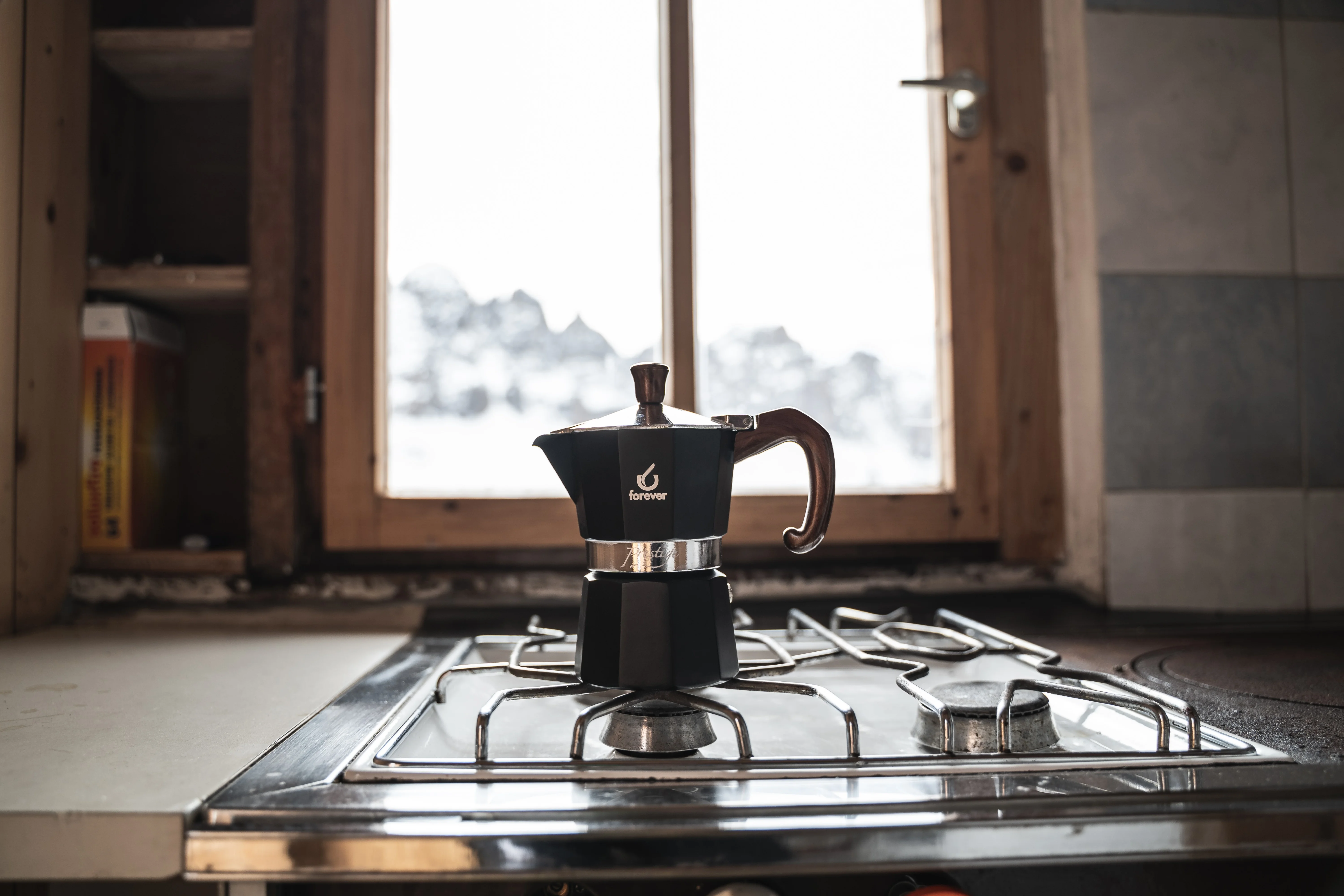 Forever Moka Prestige Radica kafijas kanna 6 tases/400 ml