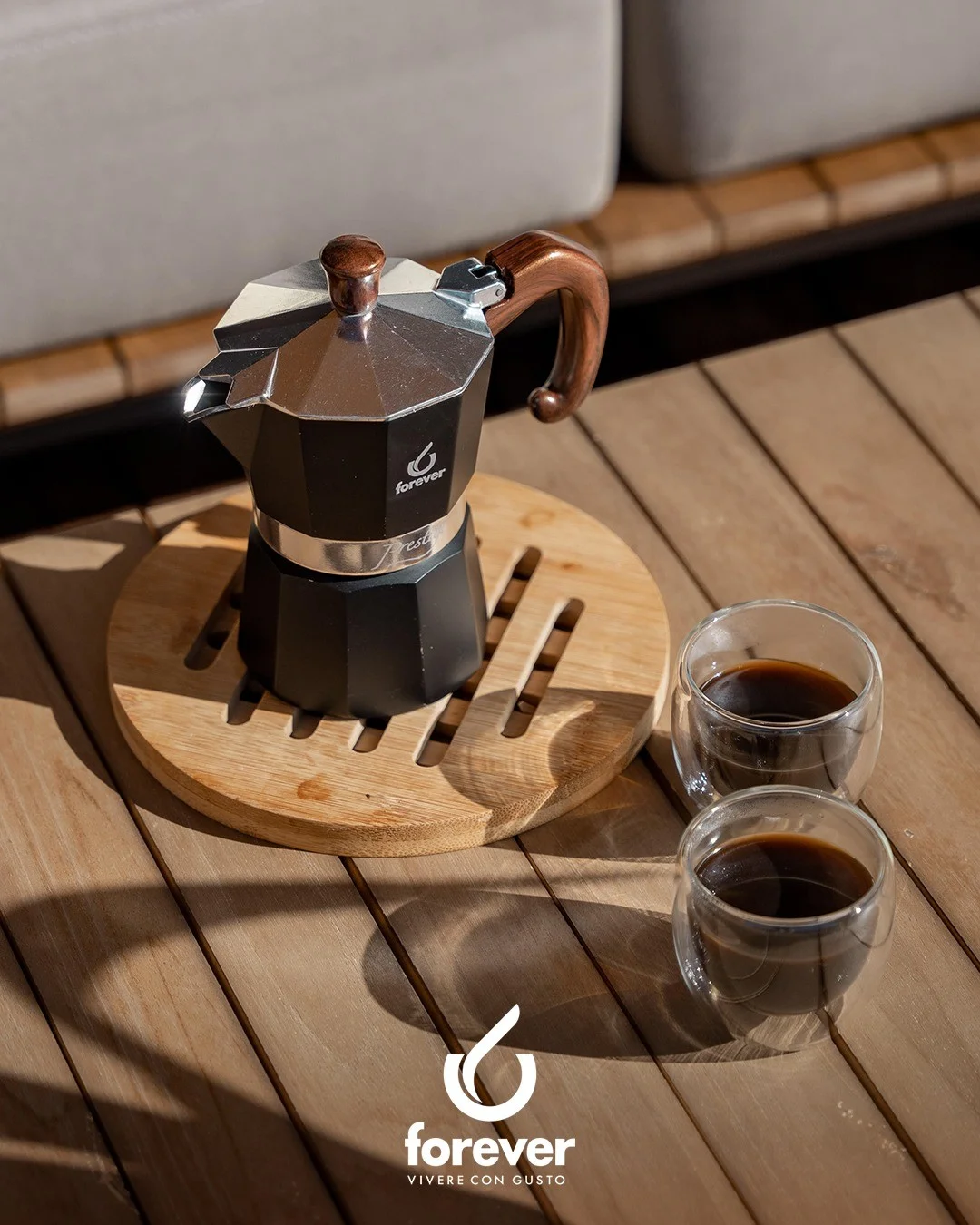 Forever Moka Prestige Radica kafijas kanna 6 tases/400 ml