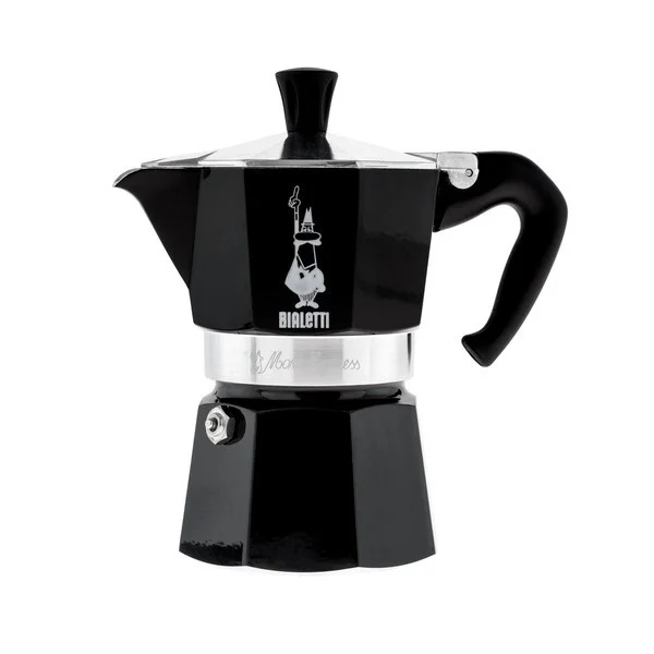 Bialetti Moka Express 3 cup 130ml гейзерная кофеварка чёрная