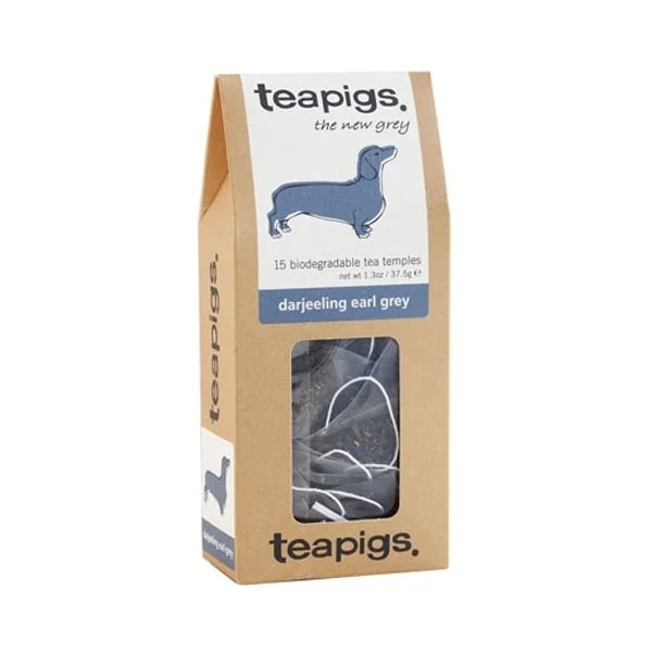 Teapigs Darjeeling Earl Grey pyramid черный чай в пирамидке 15шт