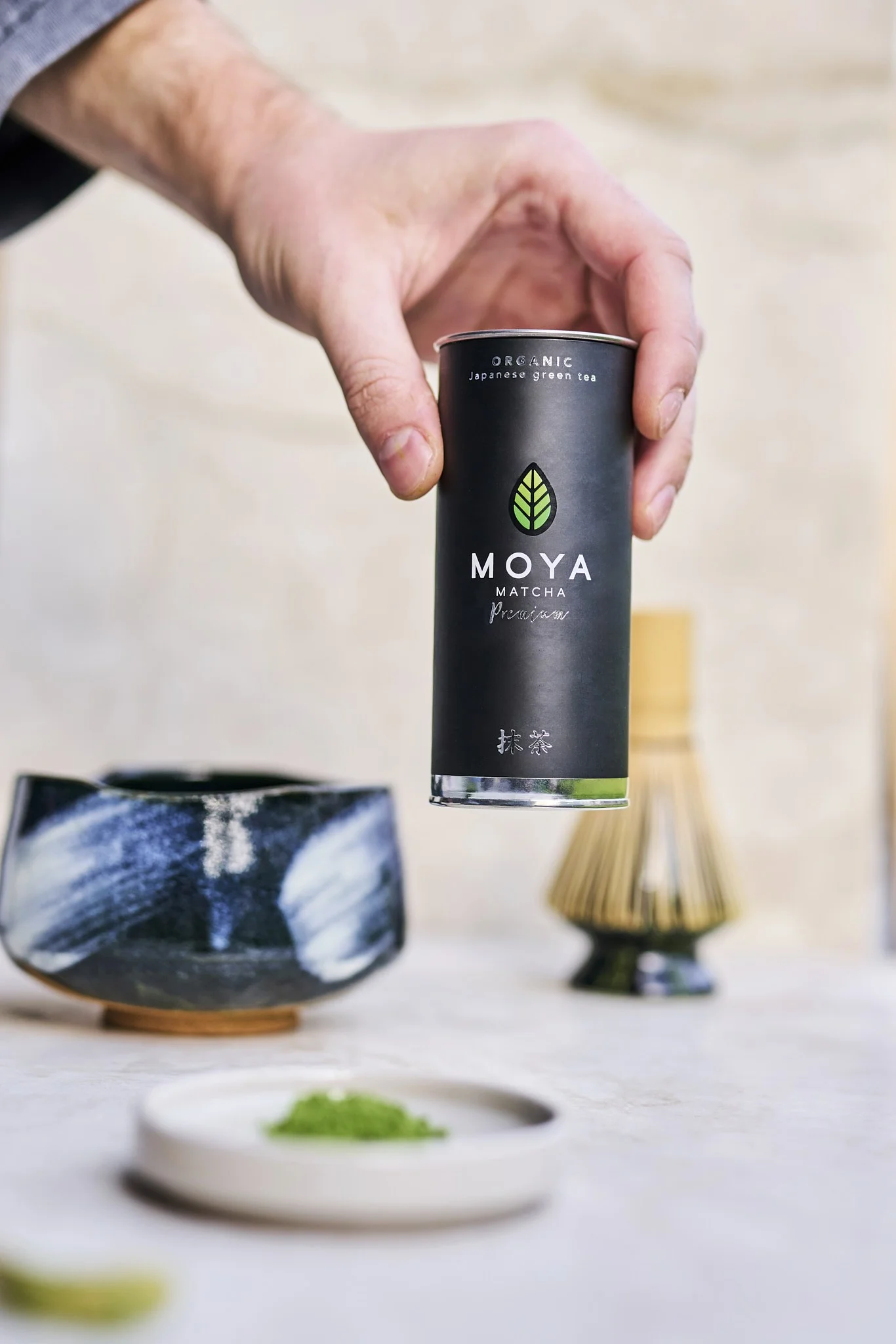 Moya Matča Premium 30g Japāna (Uji & Kagoshima) Bio Ceremoniāla