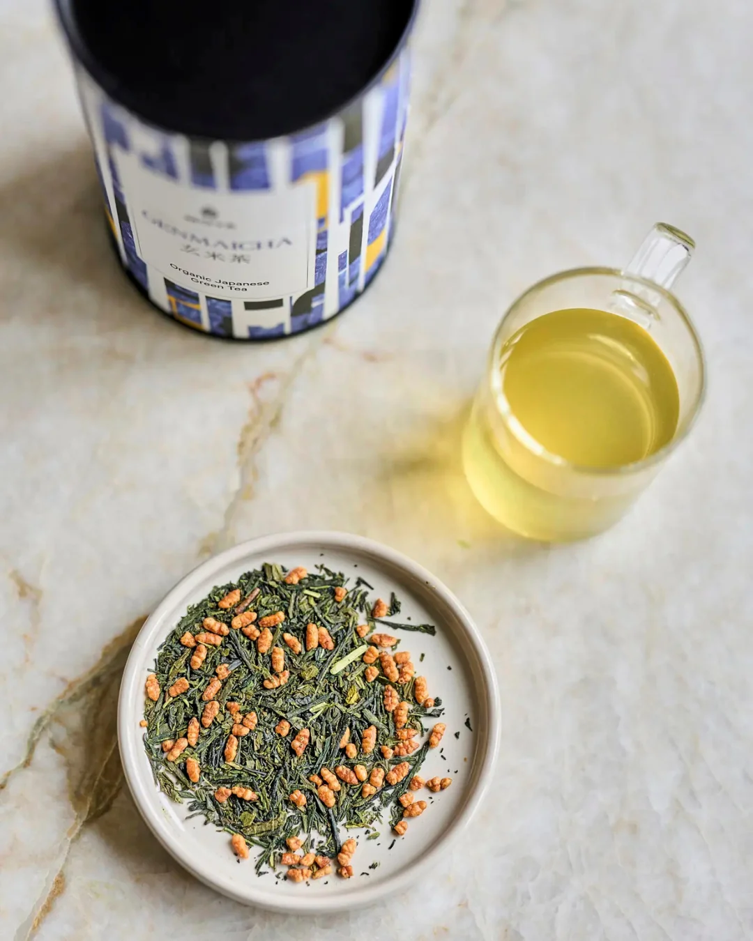 Moya Genmaicha japāņu beramā zaļā tēja 60g Bio