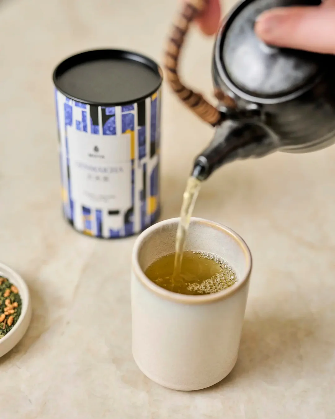 Moya Genmaicha japāņu beramā zaļā tēja 60g Bio