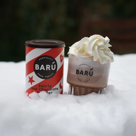 BARÚ - Swirly karstais šokolādes pulveris 250g