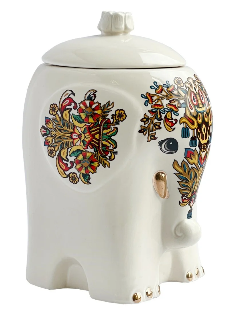 Чай чёрный в керамической банке - Слон белый, 50 г