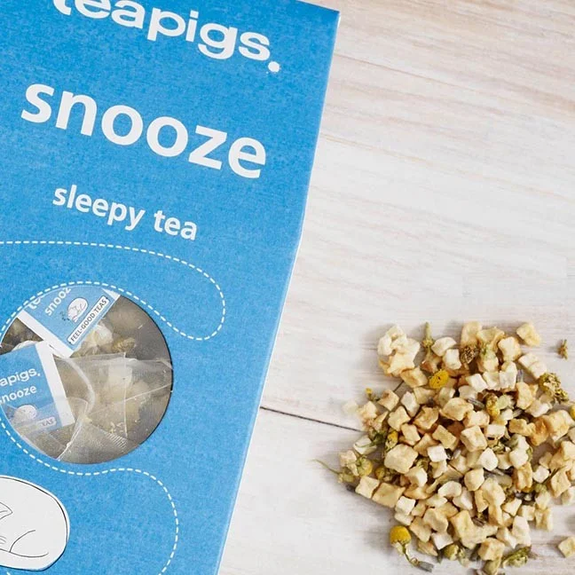 Teapigs Snooze tēja miegam piramīda maisiņā 15gab.