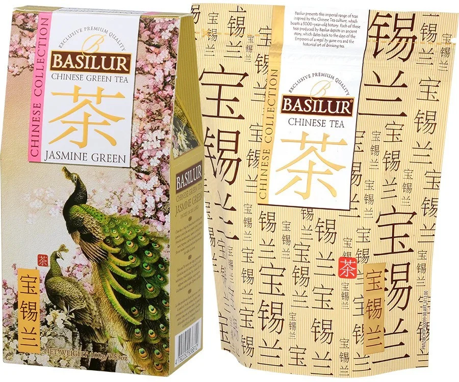 Jasmīnu Zaļā tēja "Chinese Collection" BASILUR 100G