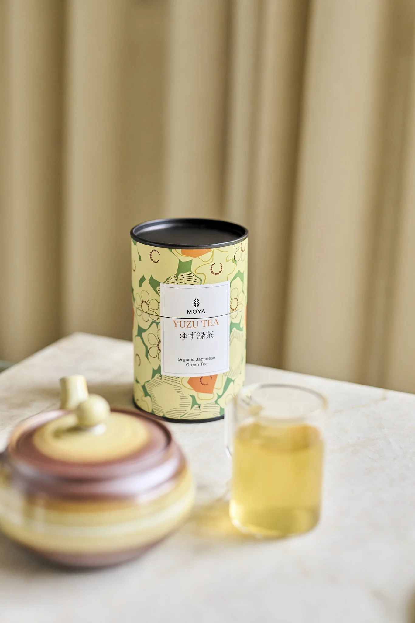 Moya Yuzu japāņu beramā zaļā tēja 60g Bio