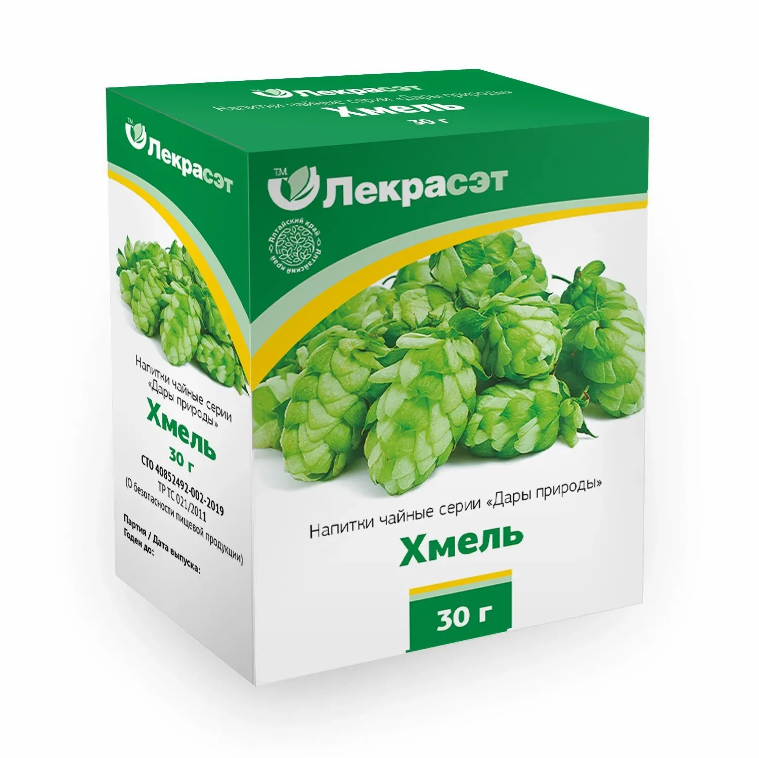 ХМЕЛЬ ОБЫКНОВЕННЫЙ СОПЛОДИЯ 30 гр Лекра-Сэт