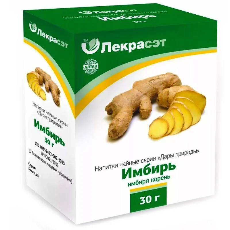 Имбирь, корень 30г Лекра-Сэт