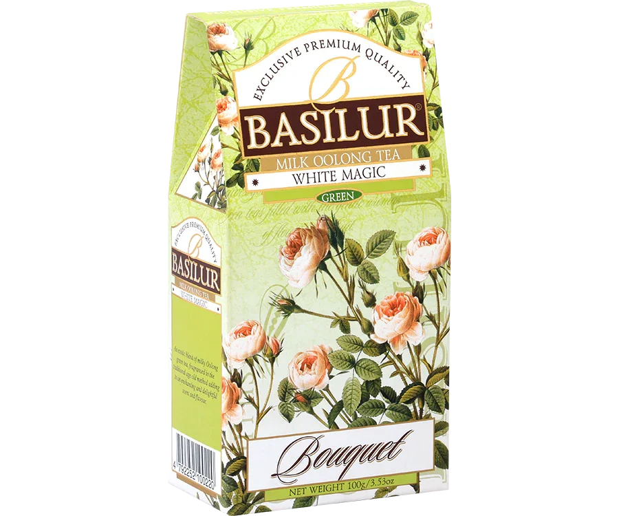 Зеленый чай с молочным улуном WHITE MAGIC BASILUR 100ГР