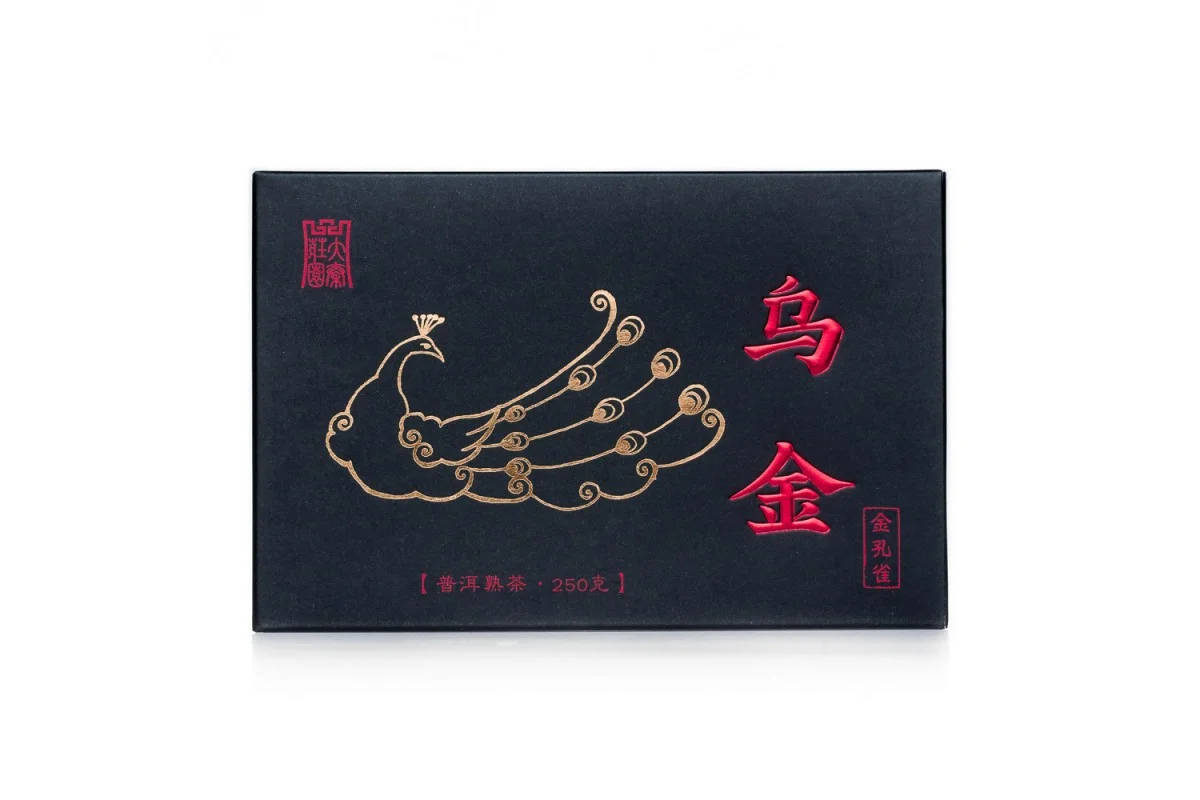Шу пуэр Юн Чжэнь "Золотой павлин" 250 г T.Ar