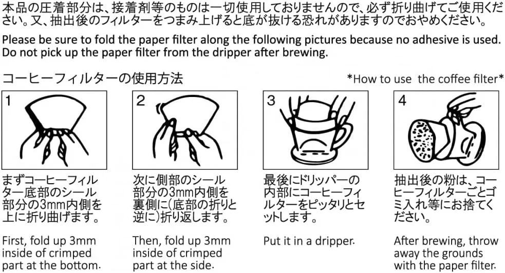Cafec Abaca trapecveida papīra filtrs, izmērs 02, 100 gab.