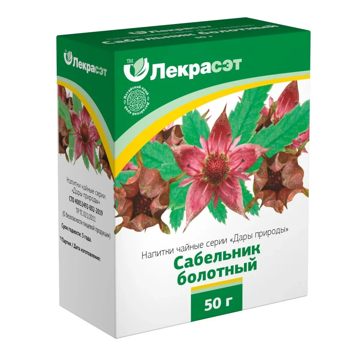 Сабельник болотный (трава и корни) 50г Лекрасэт