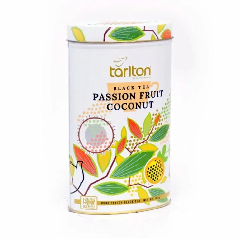 Черный чай Passion Fruit Coconut, Tarlton, 100г
