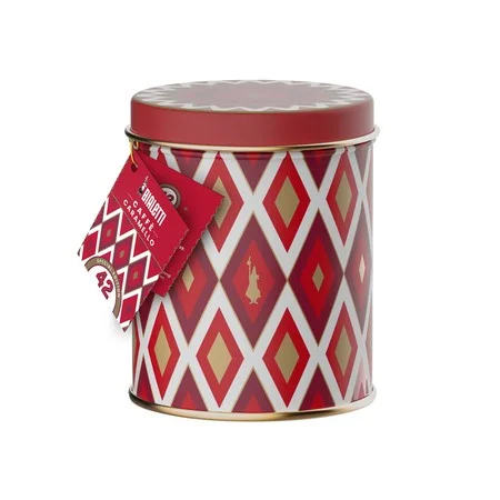 Ароматизированный молотый кофе Bialetti Perfetto Moka Caramello 250g метал.банка