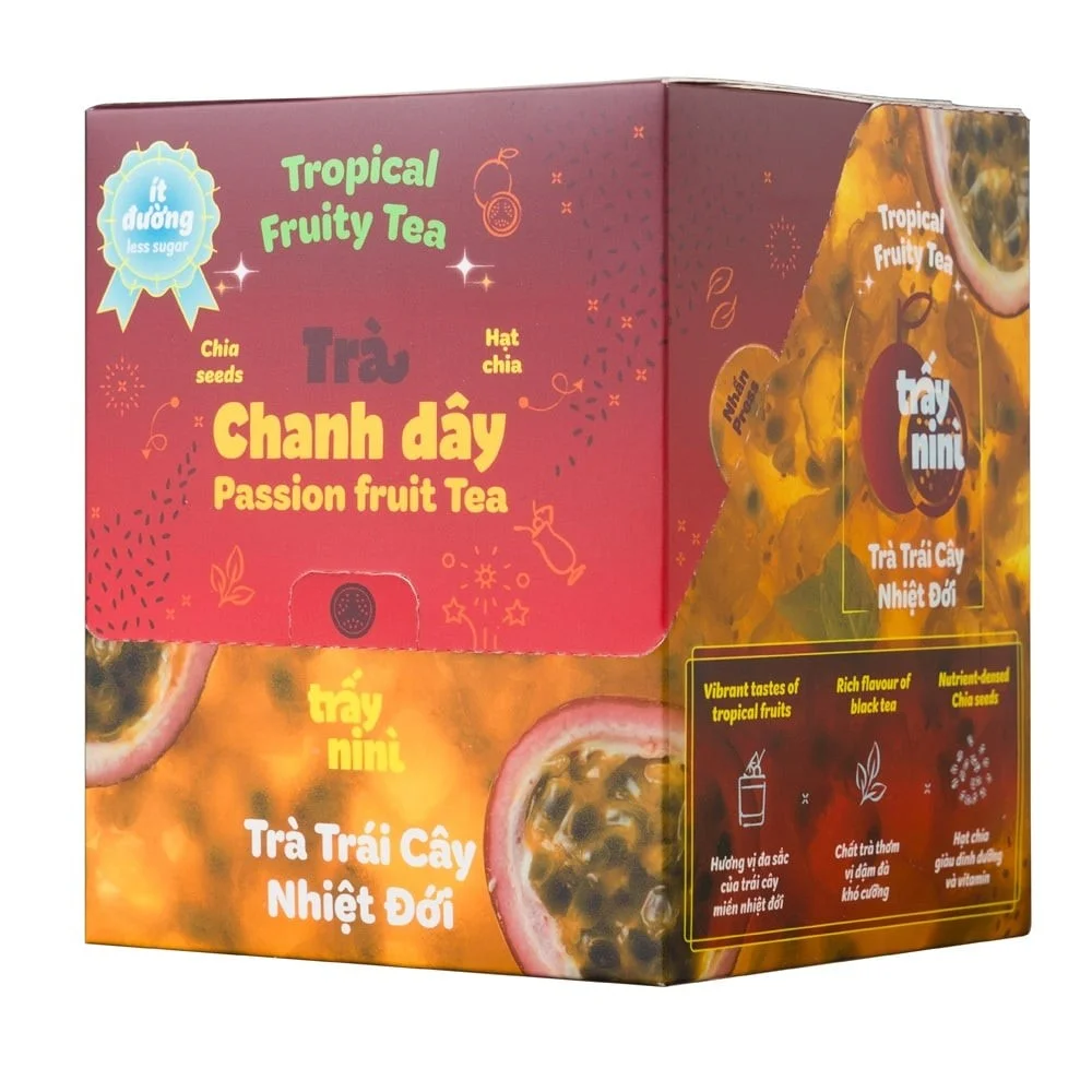 Marakujas augļu čia sēklu šķīstošā tēja Ban Me Gold 100g (10g x 10gab.)