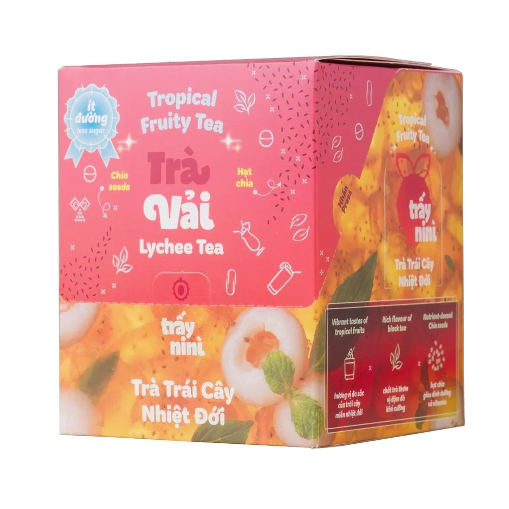 Ličī augļu čia sēklu šķīstošā tēja Ban Me Gold 100g (10g x 10gab.) Ieteicams līdz: 28.04.2026