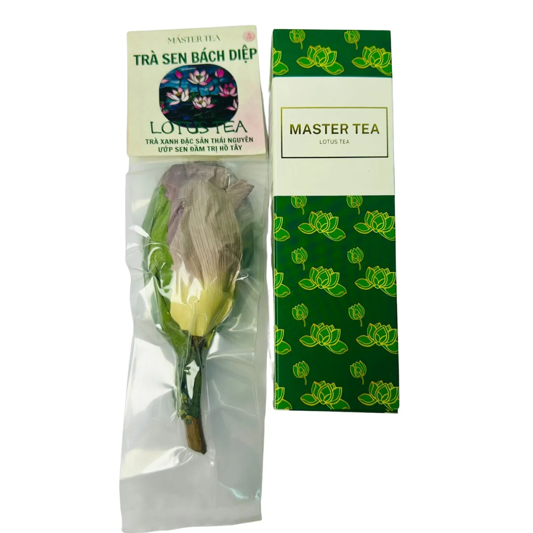 Зеленый чай в цветке лотоса «Midland» 80 г Вьетнам