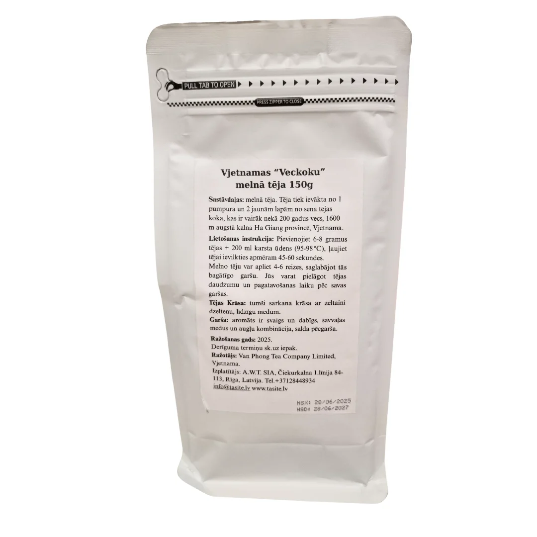 Vjetnamas seno koku melnā tēja 150 g Van Phong Tea