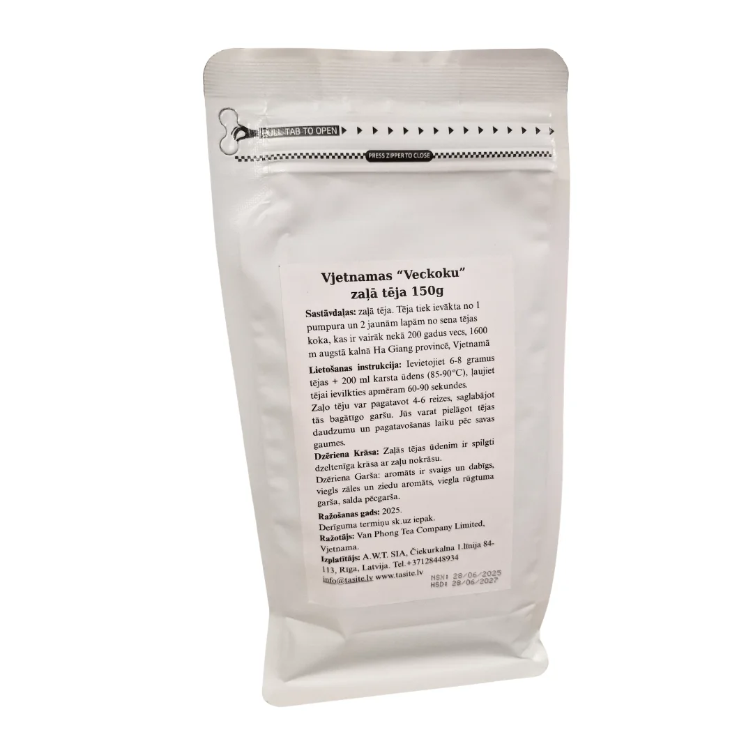Vjetnamas Veckoku zaļā tēja 150 g Van Phong Tea