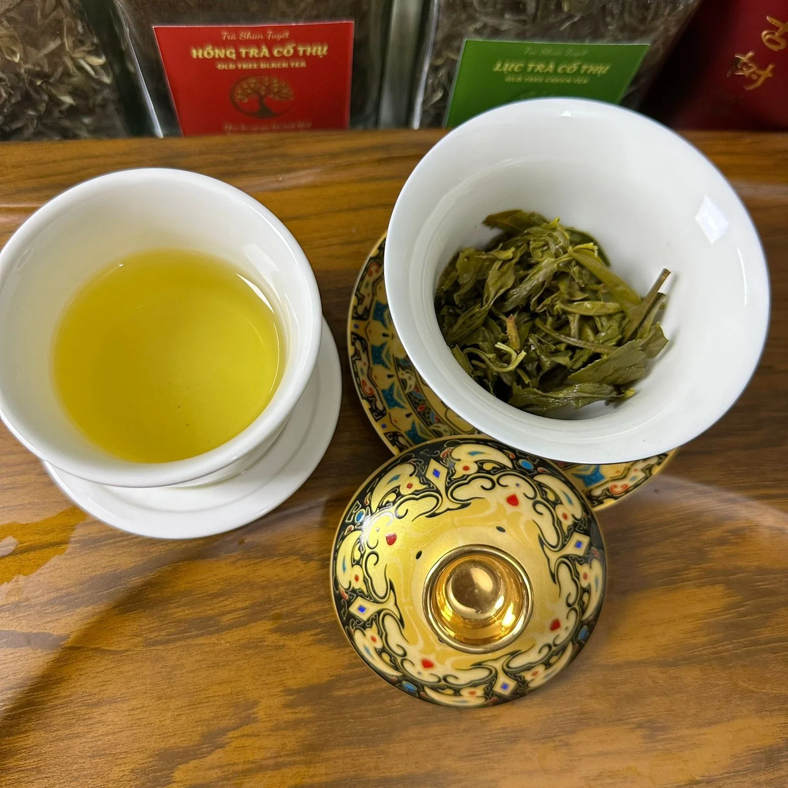 Vjetnamas Veckoku zaļā tēja 150 g Van Phong Tea