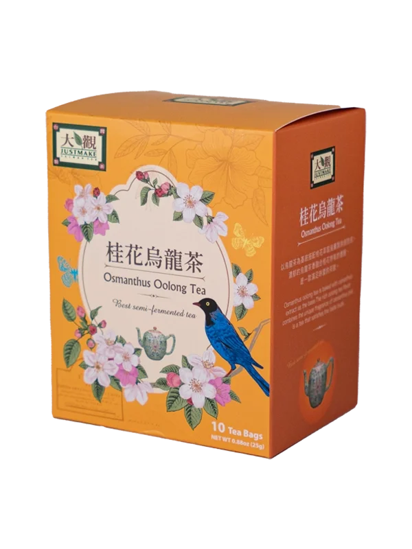 JUSTMAKE Osmanthus Oolong - Улун с Османтусом 10 пакетиков