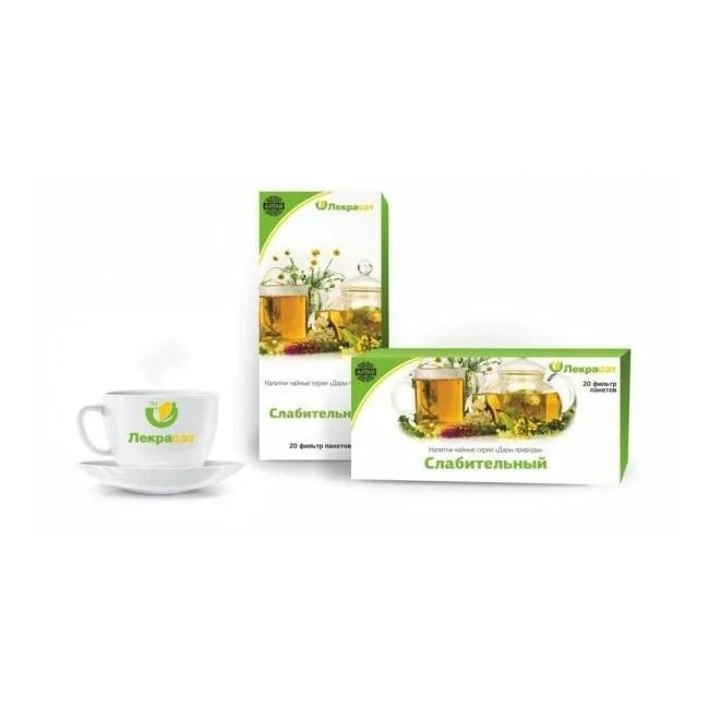 Tējas dzēriens Caureju veicinošs paciņās 1,5 gx20 Leksraset Slabiteļnij
