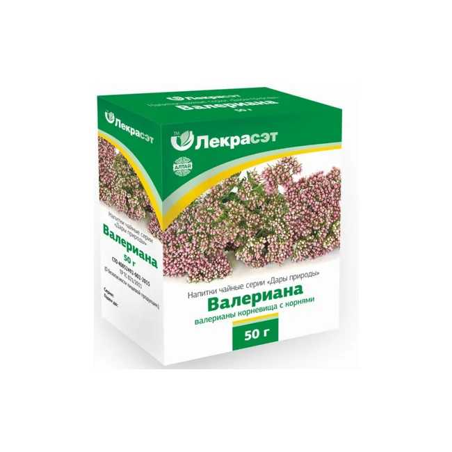 Валериана корни 50 г ЛЕКРАСЭТ