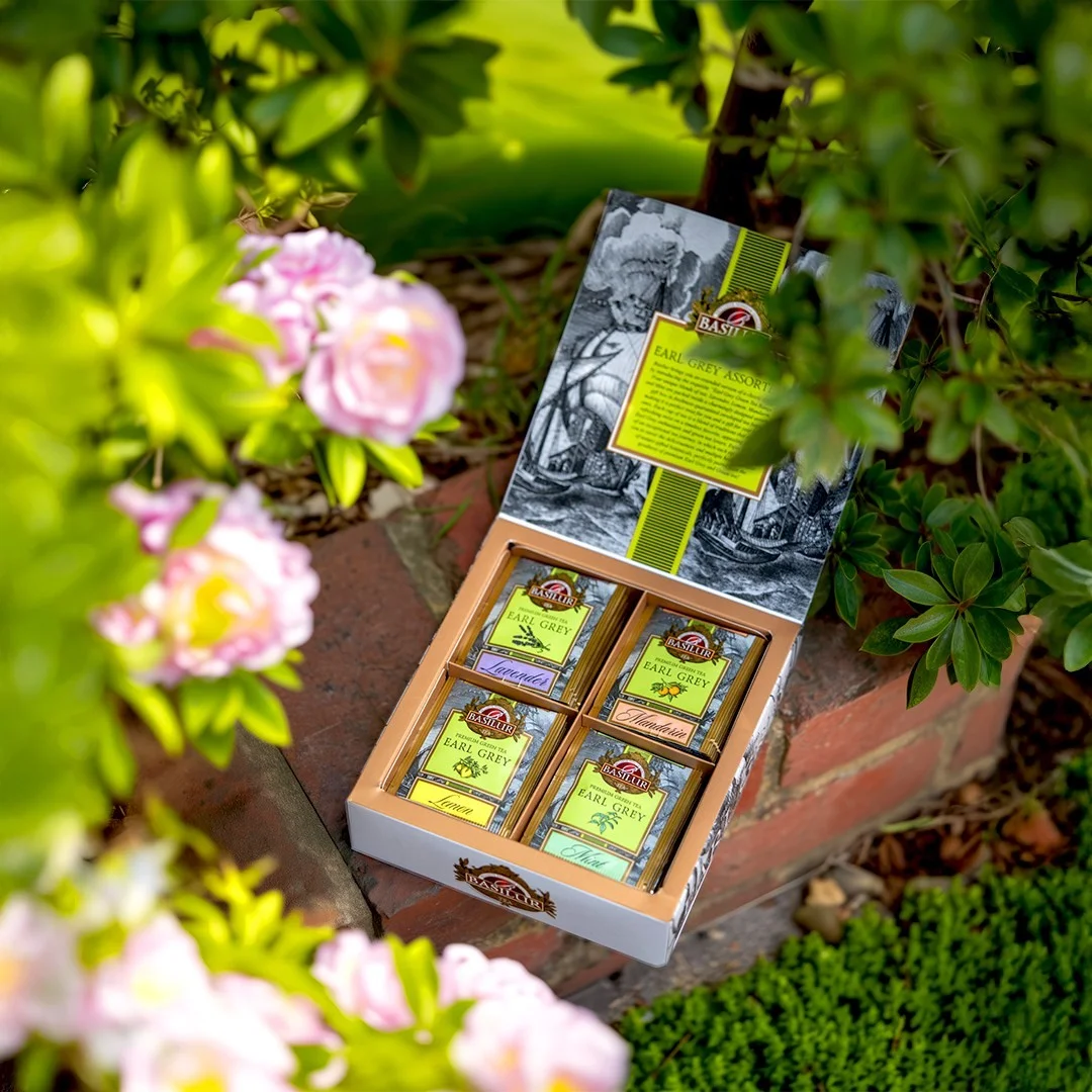 Zaļā tēja EARL GREY ASSORTED (40x2g) Basilur