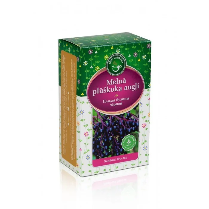 Плоды черной бузины 100г Tēju Fabrika