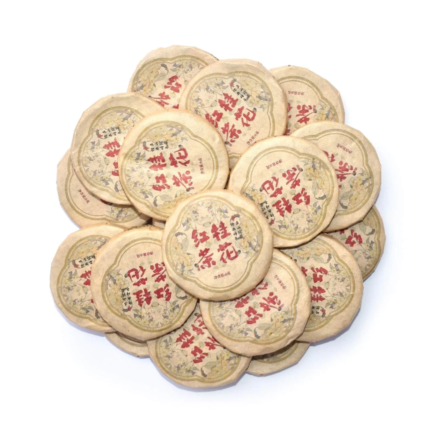 Красный чай Гуй Хуа Хун Ча с османтусом 50 г T.Ar Gui Hua Hong Cha