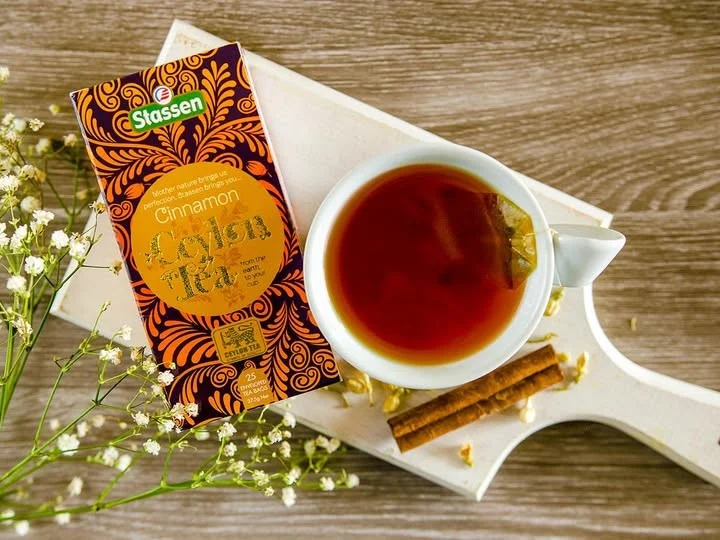 Stassen Cinnamon melna tēja ar kanēli 25 tējas maisiņi