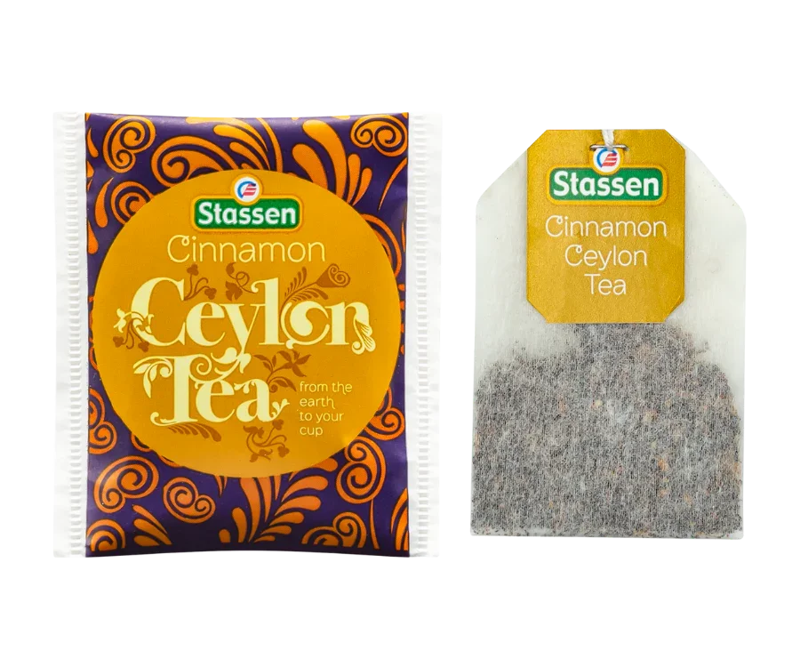 Stassen Cinnamon melna tēja ar kanēli 25 tējas maisiņi