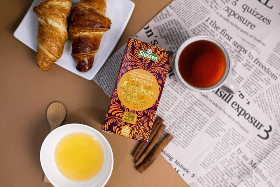 Stassen Cinnamon melna tēja ar kanēli 25 tējas maisiņi