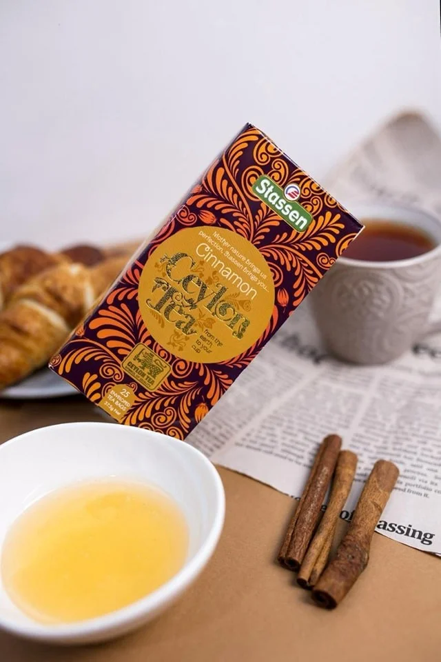 Stassen Cinnamon melna tēja ar kanēli 25 tējas maisiņi